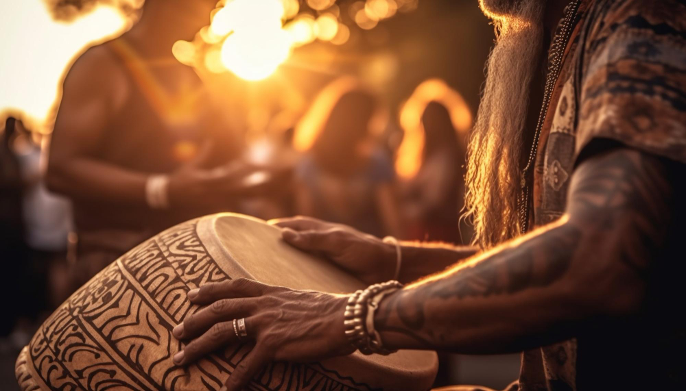 When Music Becomes Prayer shamanic drum